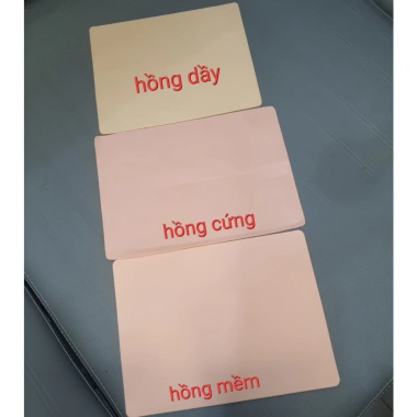 Da giả phun xăm silicon trắng không bột, môi 3D 5D hồng, giá giảm 9.100 VND