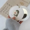 Da Gương Trang Điểm Tròn Siêu Mỏng Nhẹ, Mini Gương Mỹ Phẩm Di Động Bỏ Túi Du Lịch, Quà Cưới Giá 29,484₫ 6
