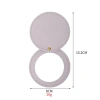 Da Gương Trang Điểm Tròn Siêu Mỏng Nhẹ, Mini Gương Mỹ Phẩm Di Động Bỏ Túi Du Lịch, Quà Cưới Giá 29,484₫ 8