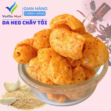 Da Heo Cháy Tỏi Giòn Ngon 150g - Vị Cay Giòn Đậm, Giá 80.000₫ Tại VIETTINMART 2