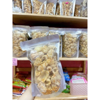 Da Heo Cháy Tỏi Handmade Giòn Tan, Thơm Lừng – Túi 60k Giảm Giá 3