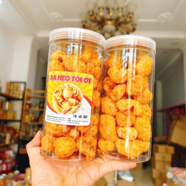 Da Heo Cháy Tỏi Ớt Siêu Giòn 130g - Giá Ưu Đãi 47k, Vị Cay Giòn Tan 6