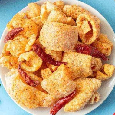 Da Heo Cháy Tỏi VIETTINMART 250g - Đậm vị tỏi, giòn tan, giảm 20% 5