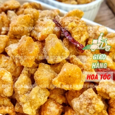 Da Heo Chiên Giòn, Tóp Mỡ Sốt Mắm Hành, Ba Rọị Cháy Tỏi, Da Gà & Chân Gà Giòn – Giảm còn 70k