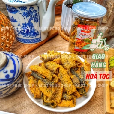 Da Heo Chiên Giòn, Tóp Mỡ Sốt Mắm Hành, Ba Rọị Cháy Tỏi, Da Gà & Chân Gà Giòn – Giảm còn 70k