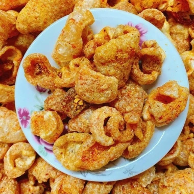 Da heo chiên phồng Hiệu Con Gà 50g - Bì lợn khô thơm ngon, giảm giá 45.000đ 3