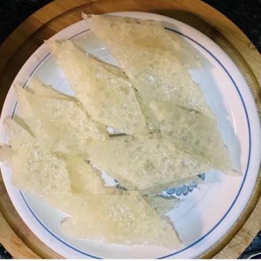 Da heo miếng khô loại 1 dày sạch không lông, gói 50gr, giá ưu đãi 55.000 VND