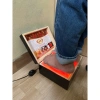 Đá muối massage chân, đá muối cong, hộp sơn đen - quà tặng, chỉ 550.000 VNĐ