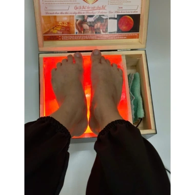 Đá muối massage chân, đá muối cong, hộp sơn đen - quà tặng, chỉ 550.000 VNĐ 6