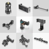 Đa Năng Kẹp Điện Thoại Xoay 360 Ballhead 1/4 Vít Giá Đỡ Monopod và Bàn Ống