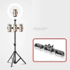 Đa Năng Kẹp Điện Thoại Xoay 360 Ballhead 1/4 Vít Giá Đỡ Monopod và Bàn Ống 5