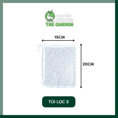 Đa năng Túi lọc sữa hạt, đậu hũ, trà cà phê vải siêu mịn THE GARDEN chỉ 15.000₫