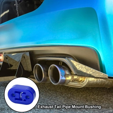 Đa năng xe đuôi ống xả, móc treo, lót cao su giảm tiếng ồn - Giá chỉ 63.800đ 5