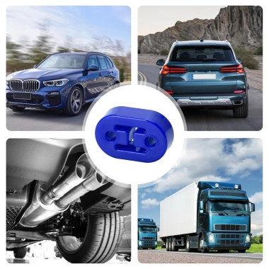 Đa năng xe đuôi ống xả, móc treo, lót cao su giảm tiếng ồn - Giá chỉ 63.800đ 8