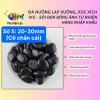 Đá nướng lạp xưởng 1kg & xúc xích - Sỏi Đen bóng ánh tự nhiên nhập khẩu, giá chỉ 39.000 6