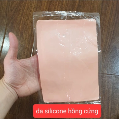Da silicone vàng nhạt luyện tập phun xăm - Giá ưu đãi 13.000đ, mềm mịn, bám cao 7 Da silicone vàng nhạt luyện tập phun xăm - Giá ưu đãi 13.000đ, mềm mịn, bám cao 7