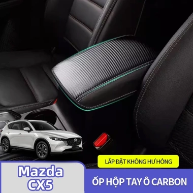Da xe trung tâm Mazda CX5 2.017-2.026 - Lót tay đen tự động, cánh tay còn lại, ghế hộp thảm đệm gối xe, giá chỉ 236.399 VND