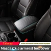 Da xe trung tâm Mazda CX5 2.017-2.026 - Lót tay đen tự động, cánh tay còn lại, ghế hộp thảm đệm gối xe, giá chỉ 236.399 VND 2