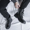 Da Xịn Không Nhăn Chelsea Boot Nam Cổ Cao Đế cao 5cm Giá ưu đãi 4.875tr
