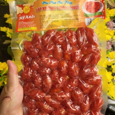 Đặc sản Sóc Trăng 500gr Lạp Xưởng Trứng Muối Hồ Lô Mỹ Anh Trứng Bùi Béo, Món Ngon Mùa Tết 2 Đặc sản Sóc Trăng 500gr Lạp Xưởng Trứng Muối Hồ Lô Mỹ Anh Trứng Bùi Béo, Món Ngon Mùa Tết 2