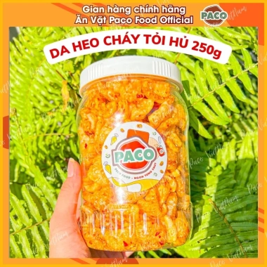 Daheo cháy tóc, mặt hành, phô mai thơm ngon - PACO FOOD hủ lớn, chỉ 69.999đ
