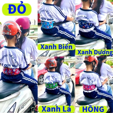 Đai an toàn trẻ em đi xe máy - Thiết kế chắc chắn, giảm giá 21% chỉ 56.760₫, bảo vệ bé an toàn 7