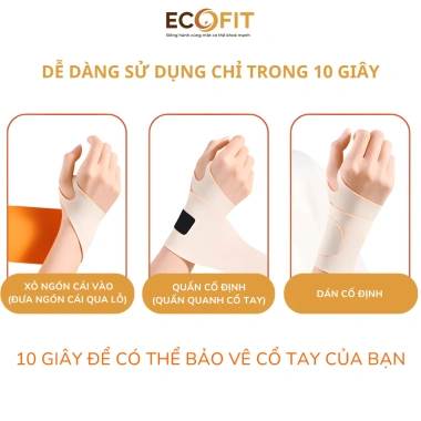 Đai Bảo Vệ Cổ Tay Aolikes - Hỗ Trợ Gym, Cầu Lông, Quần Vợt, Ngăn Bong Gân, Giá 59.000 VND