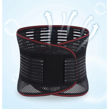 Đai Bảo Vệ Cột Sống Thắt Lưng Lưới - Giảm Đau Lưng, Ngăn Thoát Vị Đĩa Đệm, 109k