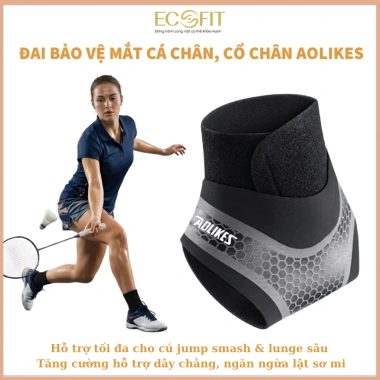 Đai Bảo Vệ Mắt Cá 7.130A - Băng Quấn Cổ Chân Chống Chấn Thương, Tập Gym, Chạy Bộ, 85.000 VND