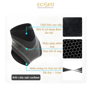 Đai Bảo Vệ Mắt Cá 7.130A - Băng Quấn Cổ Chân Chống Chấn Thương, Tập Gym, Chạy Bộ, 85.000 VND