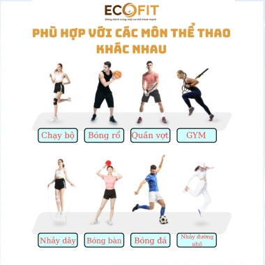Đai Bảo Vệ Mắt Cá 7.130A - Băng Quấn Cổ Chân Chống Chấn Thương, Tập Gym, Chạy Bộ, 85.000 VND