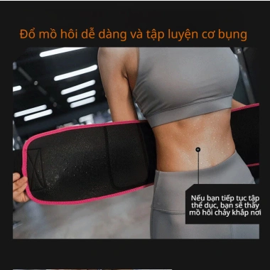 Đai bụng giảm cân, kiểm soát mồ hôi cho nam & nữ - Đốt cháy mỡ thừa, giá chỉ 156.000₫ 8