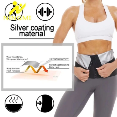 Đai Bụng Siêu Nóng Đốt Tan Mỡ, Nấc Cài Vóc Dáng Thon Gọn, Giá 49.000₫ 9