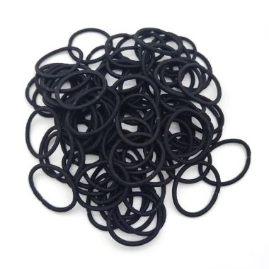 Đai buộc tóc cao su 4mm đa màu, mềm mại không gây hại - Giá chỉ 14.196₫ 6