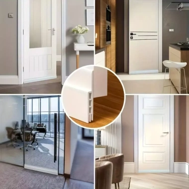 Dải cách âm & chống bụi NLINNI dán tự dính, keo bám chắc, chịu thời tiết, bảo vệ cửa sổ