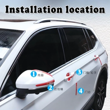 Dải cao su bảo vệ cửa xe ô tô chống va chạm cho Perodua Proton Honda Toyota Nissan – Giá 34.100 VND 5