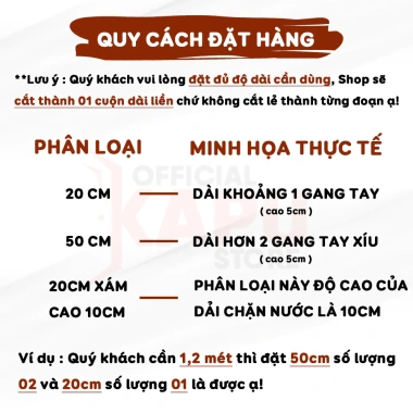 Dải chặn nước cao 5cm tiện lợi cho nhà tắm, nhà vệ sinh, chỗ rửa tay - Giá chỉ 37.000, chống lũ lụt vào nhà