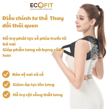 Đai Chống Gù AOLIKES – Êm Ái, Mềm Mại, Mở Rộng Vai, Giảm Đau Mỏi Cột Sống, 265k 2