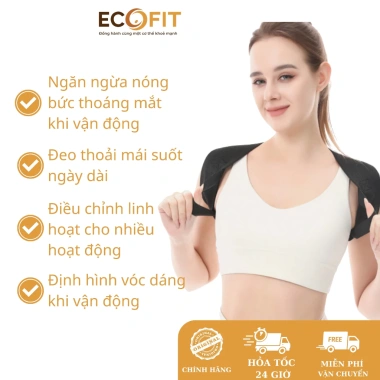 Đai Chống Gù AOLIKES – Êm Ái, Mềm Mại, Mở Rộng Vai, Giảm Đau Mỏi Cột Sống, 265k 4