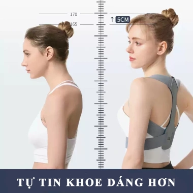 Đai chống gù lưng DSBY - Hỗ trợ điều chỉnh tư thế, co giãn đa năng cho nam nữ mọi lứa tuổi - Giá chỉ 96.380₫