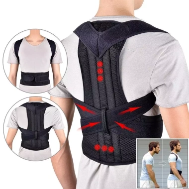 Đai chống gù lưng hai giá đỡ Keel, lưới hai lớp thoáng khí, điều chỉnh tiện lợi 92.000₫