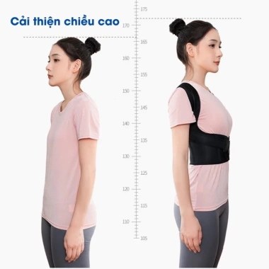 Đai chống gù lưng MONQIQI - Định hình cột sống, cải thiện vóc dáng, hỗ trợ vẹo cột sống, nẹp siêu bền, giảm đau chỉ 84.280₫ 9