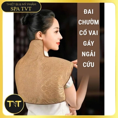 Đai chườm gối Ngải Cứu – Đai bụng & vai TVT, làm ấm, thư giãn, dưỡng sinh, kèm túi đựng – Giá 329.999đ