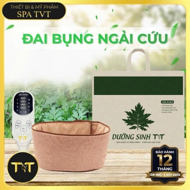 Đai chườm gối Ngải Cứu – Đai bụng & vai TVT, làm ấm, thư giãn, dưỡng sinh, kèm túi đựng – Giá 329.999đ
