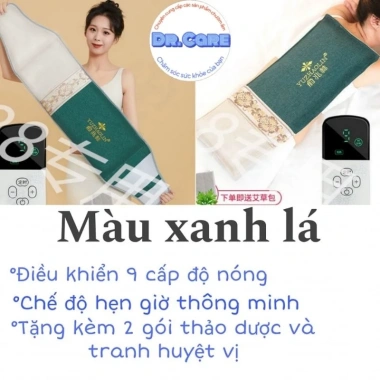 Đai Chườm Muối Ngải Cứu Giảm Đau Cột Sống & Hỗ Trợ Sau Sinh - Giá Ưu Đãi 274k