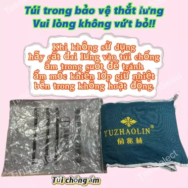 Đai Chườm Muối Ngải Cứu giảm đau lưng, tan mỡ bụng, hỗ trợ sau sinh 324.000 VND 4 Đai Chườm Muối Ngải Cứu giảm đau lưng, tan mỡ bụng, hỗ trợ sau sinh 324.000 VND 4