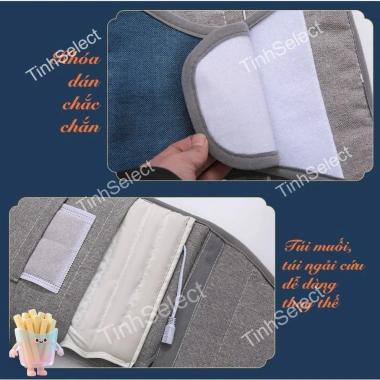 Đai Chườm Muối Ngải Cứu giảm đau lưng, tan mỡ bụng, hỗ trợ sau sinh 324.000 VND 7 Đai Chườm Muối Ngải Cứu giảm đau lưng, tan mỡ bụng, hỗ trợ sau sinh 324.000 VND 7