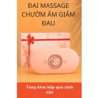 Đai Chườm Nóng Bụng Kinh - Massage Giảm Đau, Giá Ưu Đãi 314,100₫ (Giá Gốc 395,766₫)