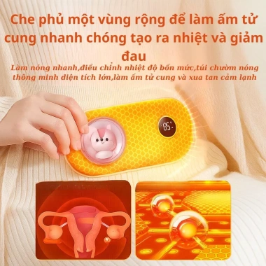Đai Chườm Nóng Bụng Kinh - Massage Giảm Đau, Giá Ưu Đãi 314,100₫ (Giá Gốc 395,766₫)