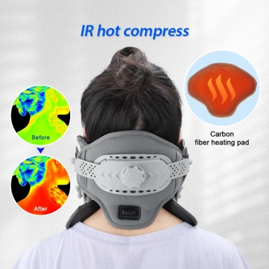 Đai Chườm Nóng Điều Chỉnh Tư Thế Cổ - Giảm Đau, Thư Giãn Cơ Thái, Giá Ưu Đãi 313.500 VND
